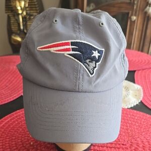 Gray New England Patriots Cap